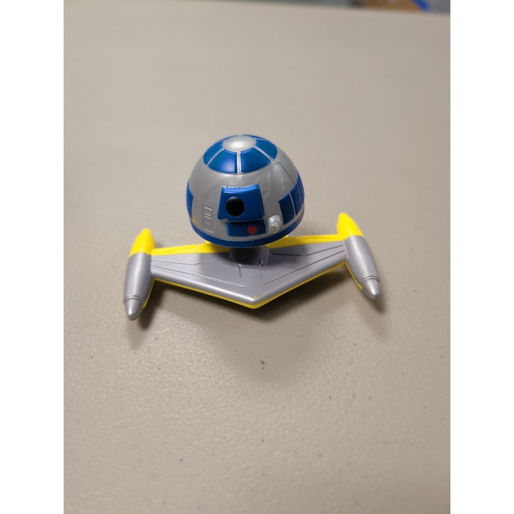 2021 McDonalds Star Wars Galaxys Edge R2-D2 Naboo Starfighter Toy 8 Loose